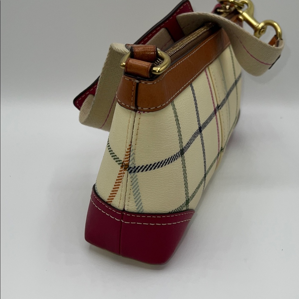 Coach 2008 Heritage Tattersall Plaid Shoulder Bag - Picture 4 of 16